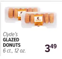 Cermak Fresh Market Clyde's GLAZED DONUTS offer