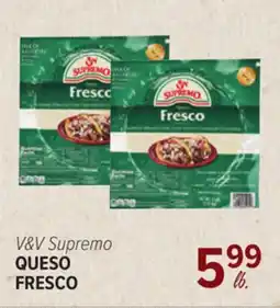 Cermak Fresh Market V&V Supremo QUESO FRESCO offer