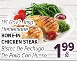 Cermak Fresh Market U.S. Gov't. Insp. Homemade BONE-IN CHICKEN STEAK offer