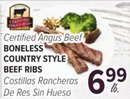 Cermak Fresh Market Certified Angus Beef BONELESS COUNTRY STYLE BEEF RIBS offer