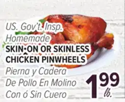 Cermak Fresh Market SKIN·ON OR SKINLESS CHICKEN PINWHEELS offer