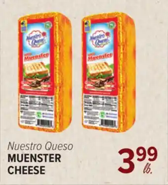 Cermak Fresh Market Nuestro Queso Muenster Cheese offer