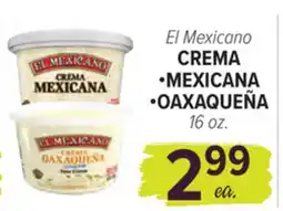 Cermak Fresh Market El Mexicano CREMA •MEXICANA •OAXAQUEÑA offer
