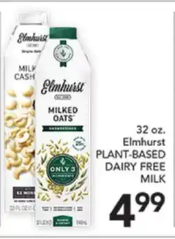 Pete's Fresh Market Elmhurst PLANT-BASED DAIRY FREE MILK offer