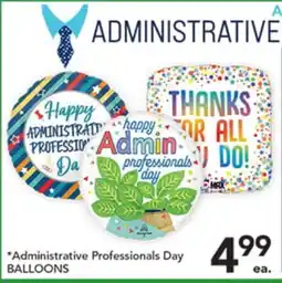 Pete's Fresh Market ADMINISTRATIVE PROFESSIONALS DAY BALLOONS offer