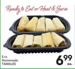 Pete's Fresh Market 5 ct. Homemade TAMALES offer