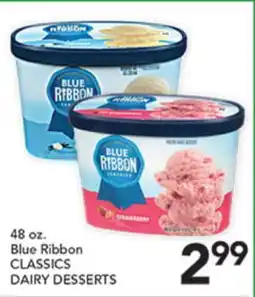 Pete's Fresh Market 48 oz. Blue Ribbon CLASSICS DAIRY DESSERTS offer