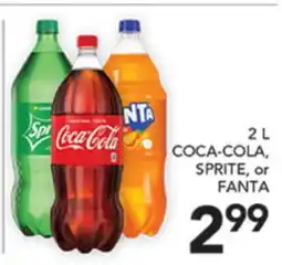 Pete's Fresh Market 2 L COCA-COLA, SPRITE, or FANTA offer