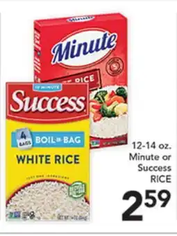 Pete's Fresh Market 12-14 oz. Minute or Success RICE offer