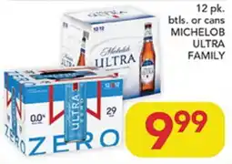 Pete's Fresh Market MICHELOB ULTRA FAMILY offer