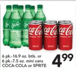 Pete's Fresh Market COCA-COLA or SPRITE offer