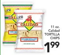 Pete's Fresh Market 11 oz. Calidad TORTILLA CHIPS offer