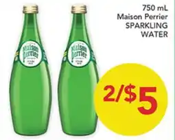 Pete's Fresh Market 750 mL Maison Perrier SPARKLING WATER offer