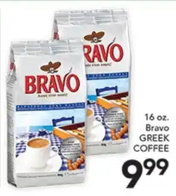 Pete's Fresh Market 16 oz. Bravo GREEK COFFEE offer