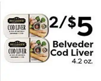 Rich's Fresh Market Belveder Cod Liver offer