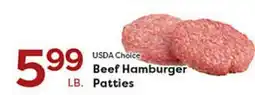 Rich's Fresh Market USDA Choice Beef Hamburger Patties offer