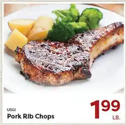 Rich's Fresh Market USGI Pork Rib Chops offer