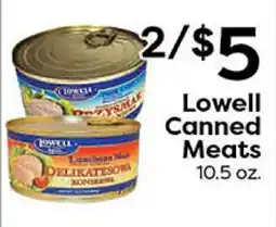 Rich's Fresh Market Lowell Canned Meats offer