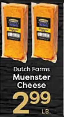 Rich's Fresh Market Dutch Farms Muenster Cheese offer