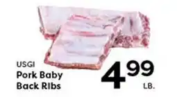 Rich's Fresh Market USGI Pork Baby Back Ribs offer