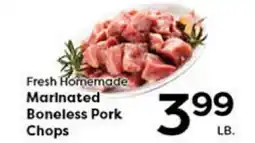 Rich's Fresh Market Fresh Homemade Marinated Boneless Pork Chops offer