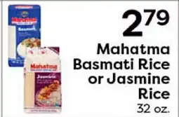Rich's Fresh Market Mahatma Basmati Rice or Jasmine Rice offer