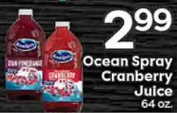 Rich's Fresh Market Ocean Spray Cranberry Juice offer