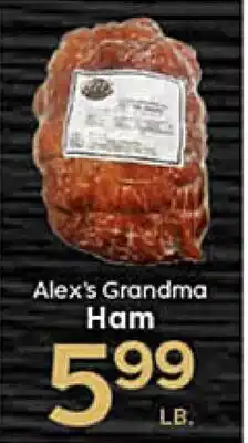 Rich's Fresh Market Alex's Grandma Ham offer