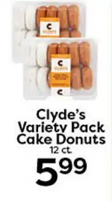 Rich's Fresh Market Clyde's Variety Pack Cake Donuts offer