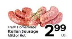 Rich's Fresh Market Fresh Homemade Italian Sausage offer