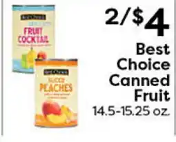 Rich's Fresh Market Best Choice Canned Fruit offer
