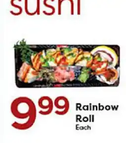 Rich's Fresh Market Rainbow Roll offer