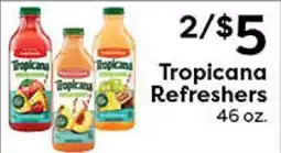 Rich's Fresh Market Tropicana Refreshers offer