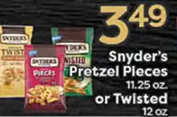 Rich's Fresh Market Snyder's Pretzel Pieces or Twisted offer
