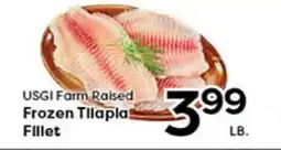 Rich's Fresh Market USGI Farm Raised Frozen Tilapia Fillet offer