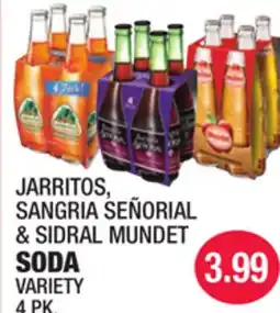 Carnicerias Jimenez JARRITOS, SANGRIA SEÑORIAL & SIDRAL MUNDEN offer