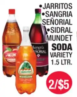 Carnicerias Jimenez JARritos SANGRIA SEÑORIAL • SIDRAL MUNDET offer