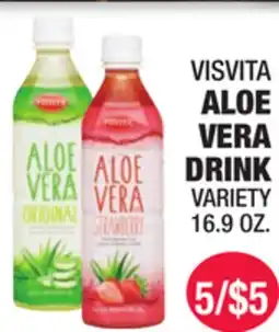 Carnicerias Jimenez VISVITA ALOE VERA DRINK offer