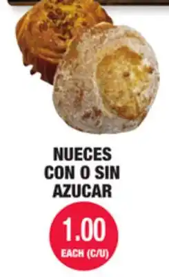 Carnicerias Jimenez NUECES CON O SIN AZUCAR offer