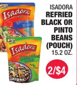 Carnicerias Jimenez ISADORA REFRIED BLACK OR PINTO BEANS (POUCH) offer