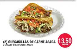 Carnicerias Jimenez (2) QUESADILLAS DE CARNE ASADA offer