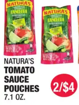Carnicerias Jimenez NATURA'S TOMATO SAUCE POUCHES offer