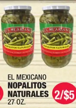 Carnicerias Jimenez EL MEXICANO NOPALITOS NATURALES offer
