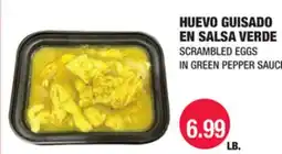 Carnicerias Jimenez SCRAMBLED EGGS IN GREEN PEPPER SAUCE offer