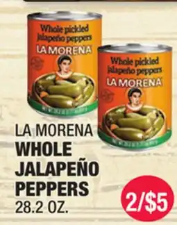 Carnicerias Jimenez LA MORENA WHOLE JALAPEÑO PEPPERS offer