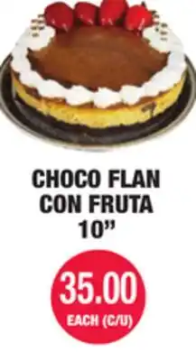 Carnicerias Jimenez CHOCO FLAN CON FRUTA 10 offer