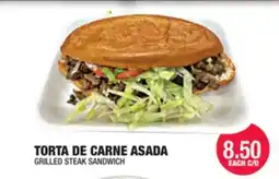 Carnicerias Jimenez TORTA DE CARNE ASADA offer