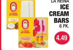 Carnicerias Jimenez LA REINA ICE CREAM BARS offer