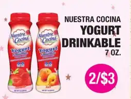 Carnicerias Jimenez NUEstra Cocina Yogurt Drinkable offer
