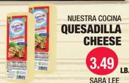 Carnicerias Jimenez NUESTRA COCINA QUESADILLA CHEESE offer